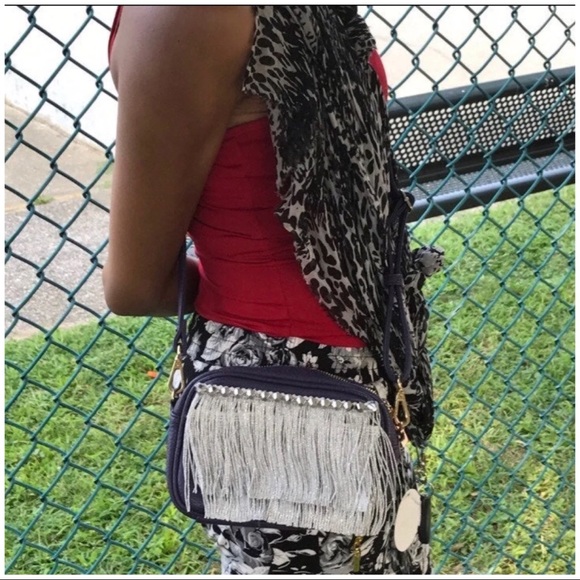 3 way purse 👛 Fringe FANNY PACK worn as PURSE /CROSS BODY (NEW) - Picture 3 of 8